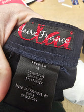 Charger l&#39;image dans la galerie, 25-1126, Jupe Short, bleu marin
