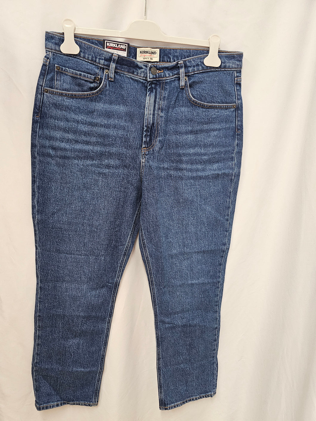 25-1634, Jeans coupe droite, 14 ans , Bleu