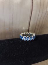 Charger l'image dans la galerie, 21-2914, Bague ovale bleu

