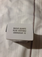 Charger l'image dans la galerie, 21-2915, Bague rose Quartz
