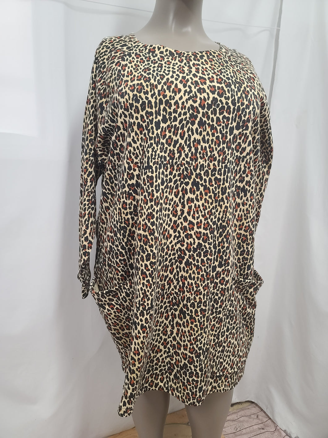 22-4380, Robe Style coton ouaté, 4x, Neuf